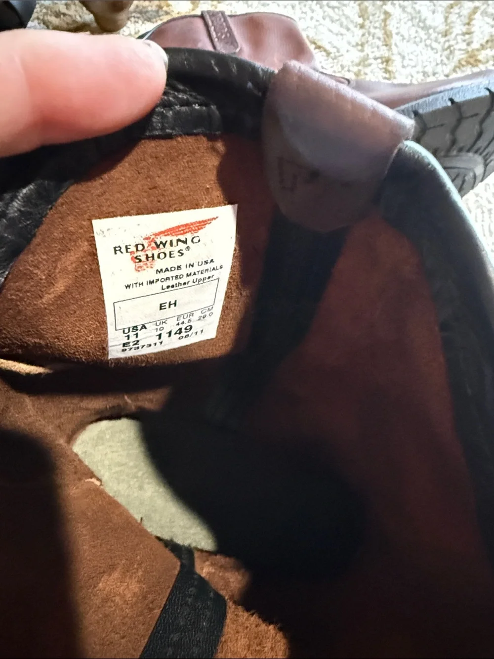 Red Wing Shoes DynaForce Men's Brown Leather Pull-On Work Boots